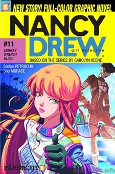 Nancy Drew Girl Detective Graphic Novel Cover Art
